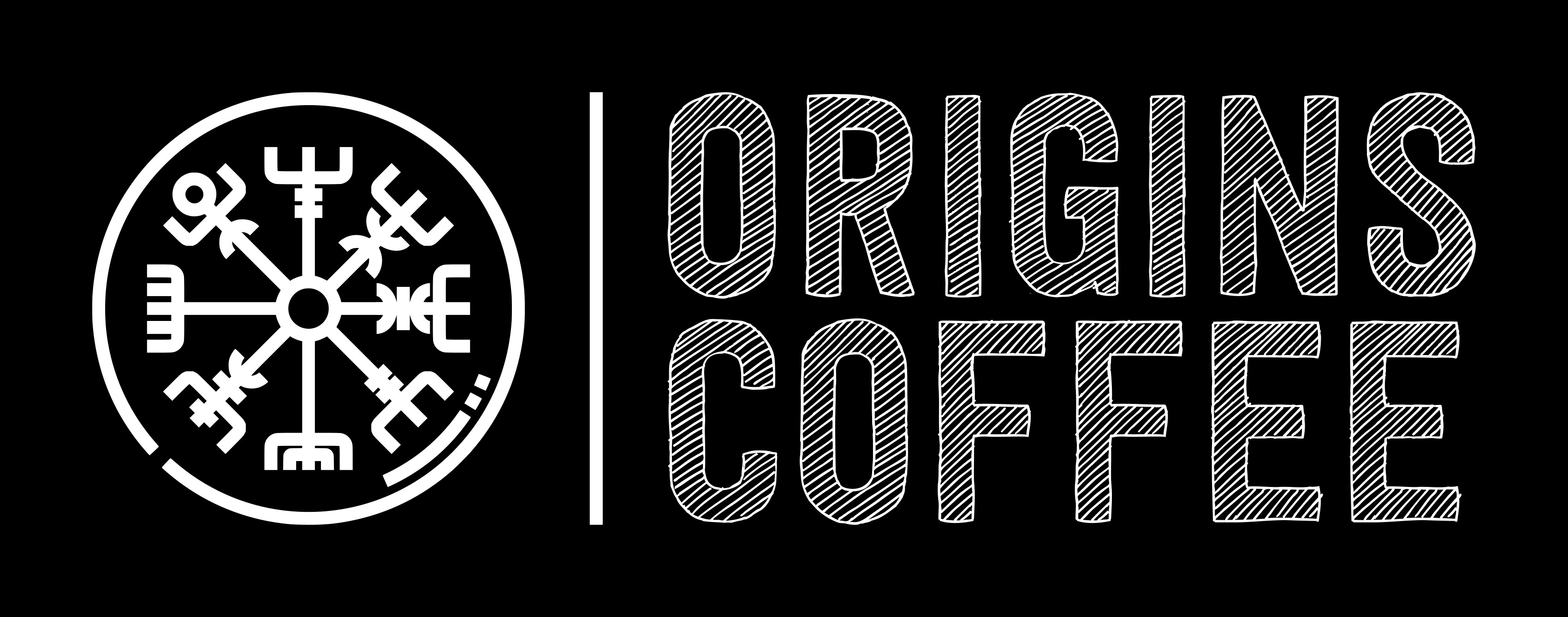 Origins Coffee Vegvisir mark